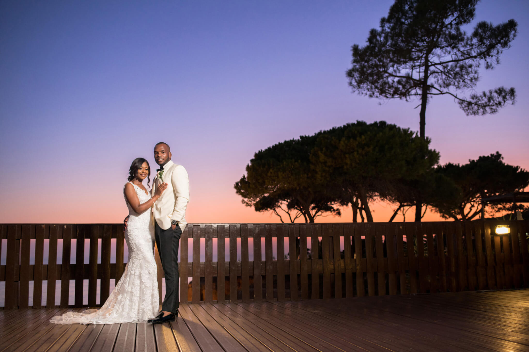 pine cliffs resort wedding